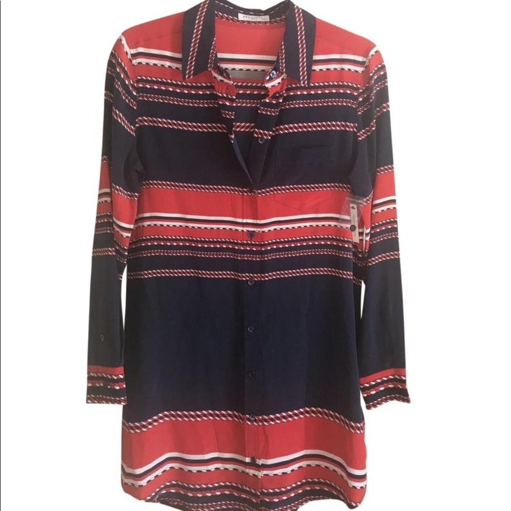 Essential Silk Button-Down Dress